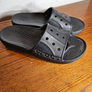 Crocs Baya II Black Slide Sandals Adult Men's 11 SOLD in another platform